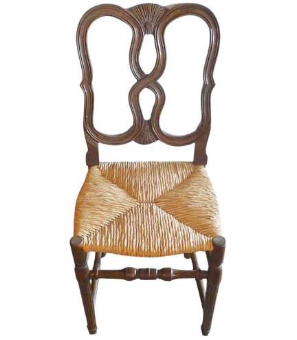 French Louis XVI Style Hand Carved Dining Chair My Store