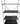 Iron Display Unit with Four Painted Wood Shelves