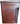 Oak Corner Wall Cabinet with Small Inlay and Two Shelves