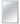 French 1960s Painted Wood Wall Mirror
