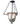 French Vintage Glass Bell Jar Pendant