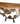 Italian 19th Century Hand Carved Hand Painted Wood Console Table with Marble Top