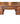 French 19th Century Provençal Walnut Knee Hole Desk with 5 Drawers