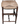 Reproduction French Louis XVI Style Bar Stool with Rush Seat and No Back