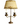 French 1920s Louis XVI Style Student Oil Lamp with One-Light and a Wax Shade