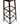 French 19th Century Stained Walnut Pedestal with Three Rungs