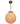French 1940s Single Light Pendant with Milk Glass Shade