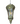 French 1960s Gold Painted Wood and Glass Suspension Light with One Centre Light